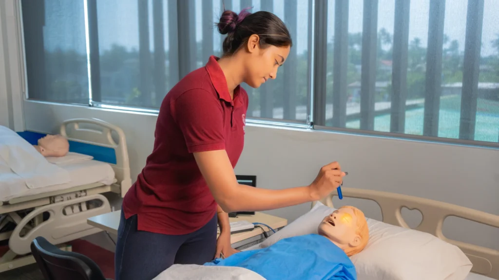 Entry requirements for Advanced Diploma in General Nursing programs in Sri Lanka