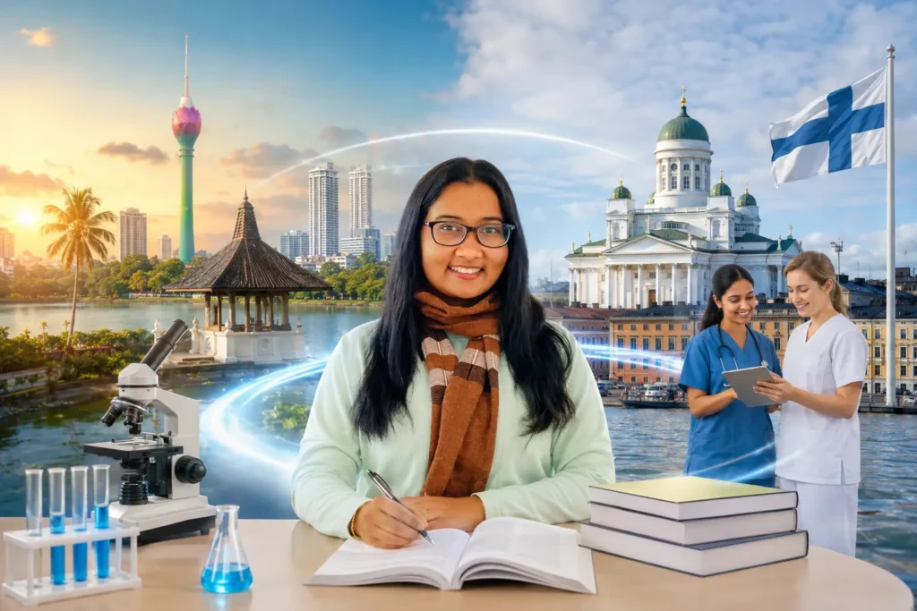Study in Sri Lanka and Finland The IIHS-Metropolia Medical Laboratory Science Pathway and Nursing Pathway